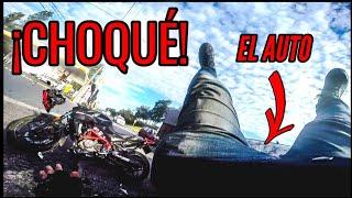 ATERRIZAJE DE SUPERHEROE!  CHOQUÉ  Y DESTROCÉ MI MOTO - #ACCIDENTEDEMOTO #MOTOVLOG #48