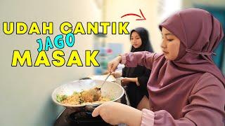 MAKASIH SAYANG UDAH DIMASAKIN MAKAN SIANG || 2 BIDADARI LAGI AKUR