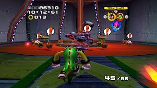 Sonic Heroes Mod Bullet Station Death Mode Team Chaotix (Super Hard)