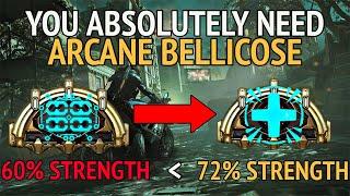 Arcane Bellicose is FREE Ability Strength! (MUST USE) | Warframe 1999