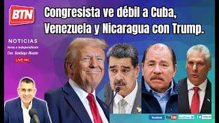 En Vivo:  Congresista ve débil a Cuba, Venezuela y Nicaragua con Trump. 06 Dic 2024.