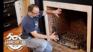 Why Some Fireplaces Smoke, And The Easiest Fix. FarmCraft101