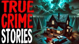 Disturbing True Crime Stories For Sleep With Rain Sound | Black Screen | Mr. Nightscared