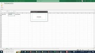 Excel Time Tracking Tool: Create Your Own with VBA and User Forms