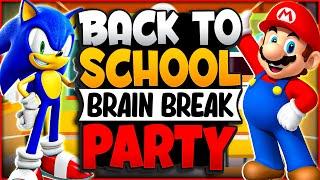 Back to School Brain Break Party! | Freeze Dance | Just Dance | Brain Breaks for Kids | Danny Go