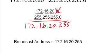 19. How to Find the Broadcast Address