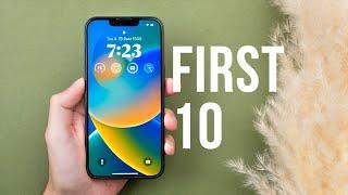 iPhone 14 - First 10 Things To Do! (Tips & Tricks)