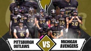 Pittsburgh Outlaws Vs Michigan Avengerz (AAL2) 2025