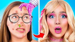 От ботанши до популярной Barbie! Полное преображение с вирусными хаками из TikTok