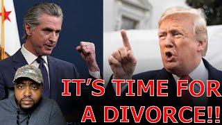 DERANGED Democrat Governor THREATENS TO WITHHOLD BILLIONS Over Trump Moving To DEFUND California!