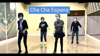 line dance demo - Cha Cha Espana