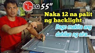 DAPAT GAWIN PARA HINDI MASIRA ANG BACKLIGHT | LG 55