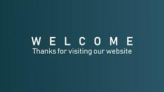 Website Welcome Video