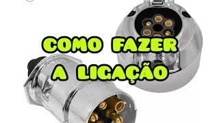 como fazer a ligação na tomada do engate
