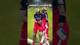 whose average is the highest in ipl  । #cricket #trending #ipl #cricketlover #ipls #shorts