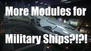 Elite: Dangerous - Military Ship Modules?