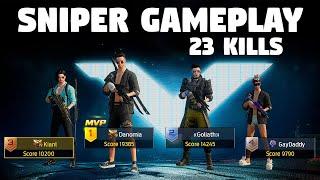 UNDAWN Real Sniper Gameplay (Kianl) | Aeronautical Base, 22 kills