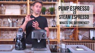 PUMP ESPRESSO Vs STEAM ESPRESSO MACHINES-Which Is Better?