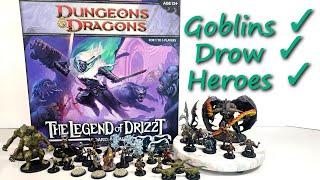 The Legend of Drizzt Board Game Miniature Review