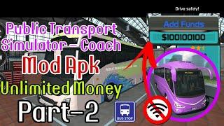 Public Transport Simulator | Mod apk | Unlimited Money  | Part-2 | Yuvrajgaming