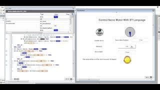 CODESYS - Control Servo Motor With ST Language- Simulation