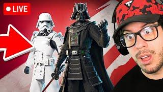 LIVE! - New STAR WARS *SAMURAI* DARTH VADER in FORTNITE!