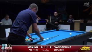 2016 US Open 8-Ball: Shane McMinn vs Shane Van Boening