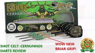 Shot CELT CERNUNNOS Darts Review AMAZING NEW BIAR GRIP!