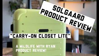 SOLGAARD Product Review with Ryan Walton (SOLGAARD Carry-On Closet Lite)