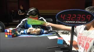 6:04.91 Official 3x3 Blindfolded solve!