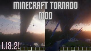 Minecraft Tornado Mod 1.18.2!