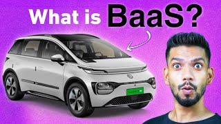 MG Windsor EV BaaS Service Explained in Hindi 