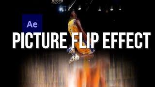 PICTURE FLIP EFFECT | AFTER EFFECTS TUTORIAL |