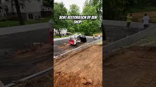 The Foundation Is Nearly Complete #boat #shop #restoration #build #concrete #versatube #brb ￼