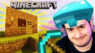  بعد از یکسال ماینکرافت !!! - اولین خونم رو ساختم  - Minecraft #1