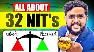 All 32 NITs Cut Off & Placement | Branchwise Avg Package, CSE Salary, Category Wise Cutoff  Part 1