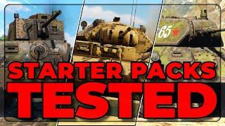 I Tested EVERY Starter Pack in the War Thunder Store and this is what happened...