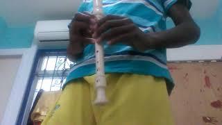 Playing my recorder