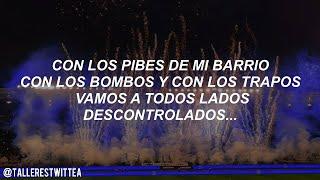 CON LOS BOMBOS Y LOS TRAPOS .- - TEMA NUEVO CON LETRA - #Talleres