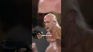 Hulk Hogan Gets Angry When Ref Grabs His Hair 