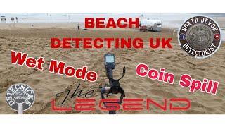 BEACH DETECTING UK -  COIN SPILL - NOKTA LEGEND @detecnicksmetaldetectors2984