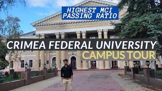 Crimea Federal University: Campus tour |mbbs in russia|