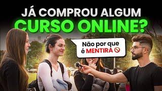 Marketing Digital é MENTIRA? O Que as Pessoas REALMENTE Acham? Fui Pra Rua Descobrir!