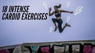 18 Intense Cardio Exercises | Exercises for HIIT