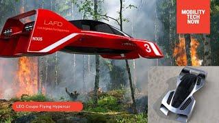 LEO Coupe Flying Hypercar | electric vertical takeoff & landing | 400km/h | Urban eVTOL