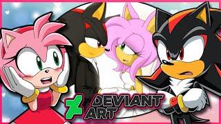 Shadow & Amy VS DeviantArt AGAIN? (FT Tails) | SHADAMY WEDDING?