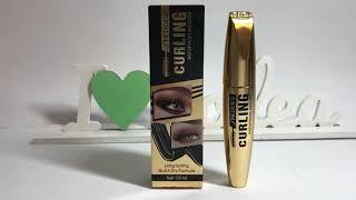 Туш для вій Shedoes Curling Waterproof Mascara