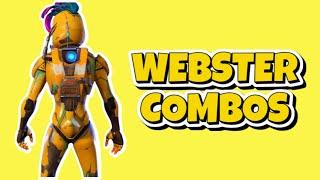 FORTNITE - WEBSTER SKIN COMBOS