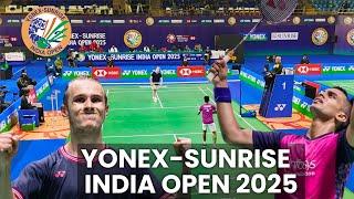 ALEX LANIER VS KIRAN GEORGE | Yonex Sunrise India Open 2025 Men's Singles