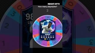 I Re-created JACKSON Card on FIFA! #fifa #spinner #football #soccer